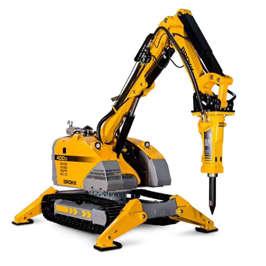 Brokk 400D Robotic Demolition Machines