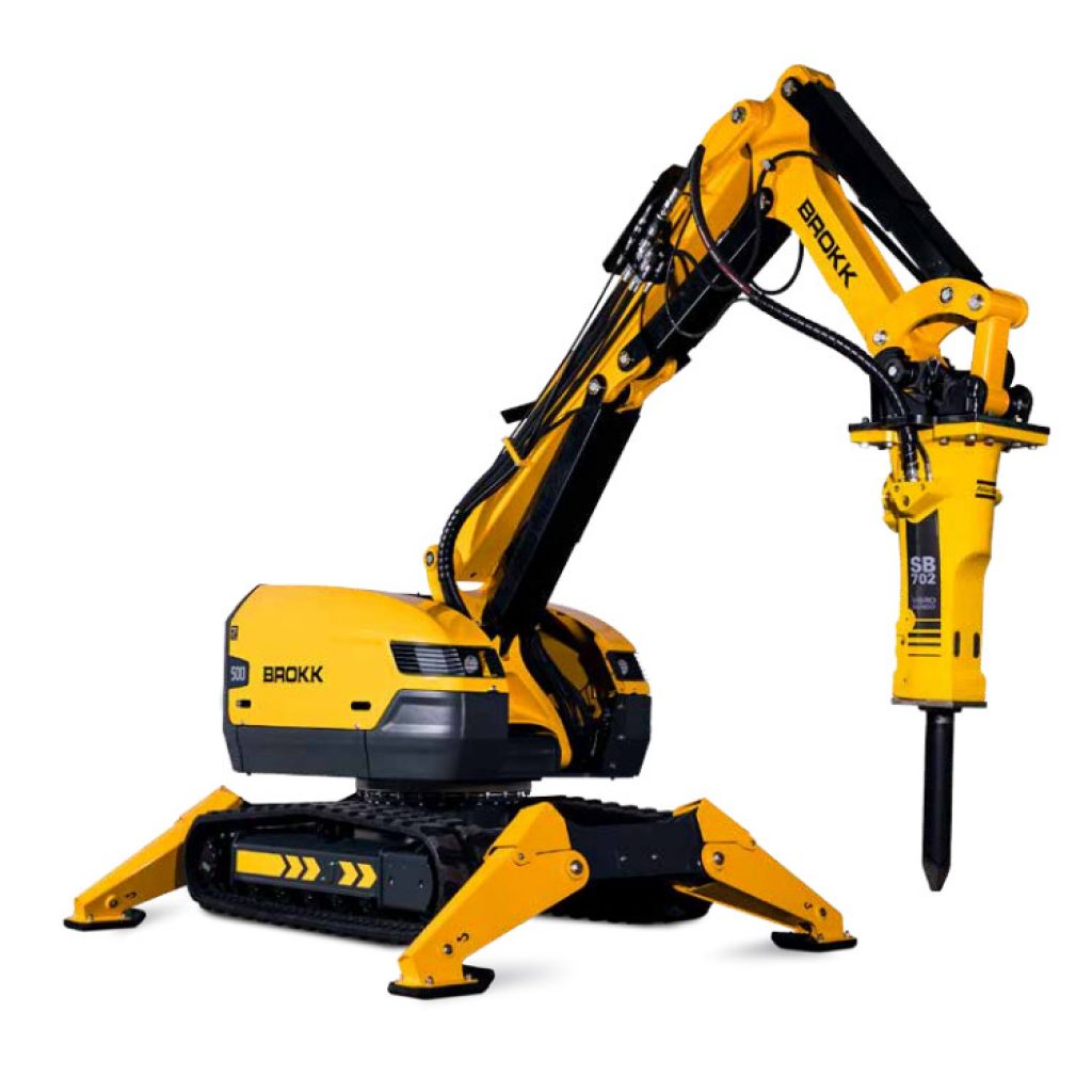 Brokk 500 Robotic Demolition Machines